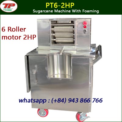   PT6-2HP SUGARCANE MACHINE WITH 6 ROLLER AND MOTOR 2HP